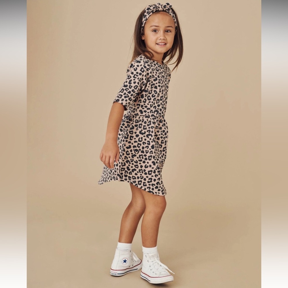 HUX Organic Leopard Dress